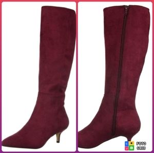Athena Alexander Knee High Kitten Boots